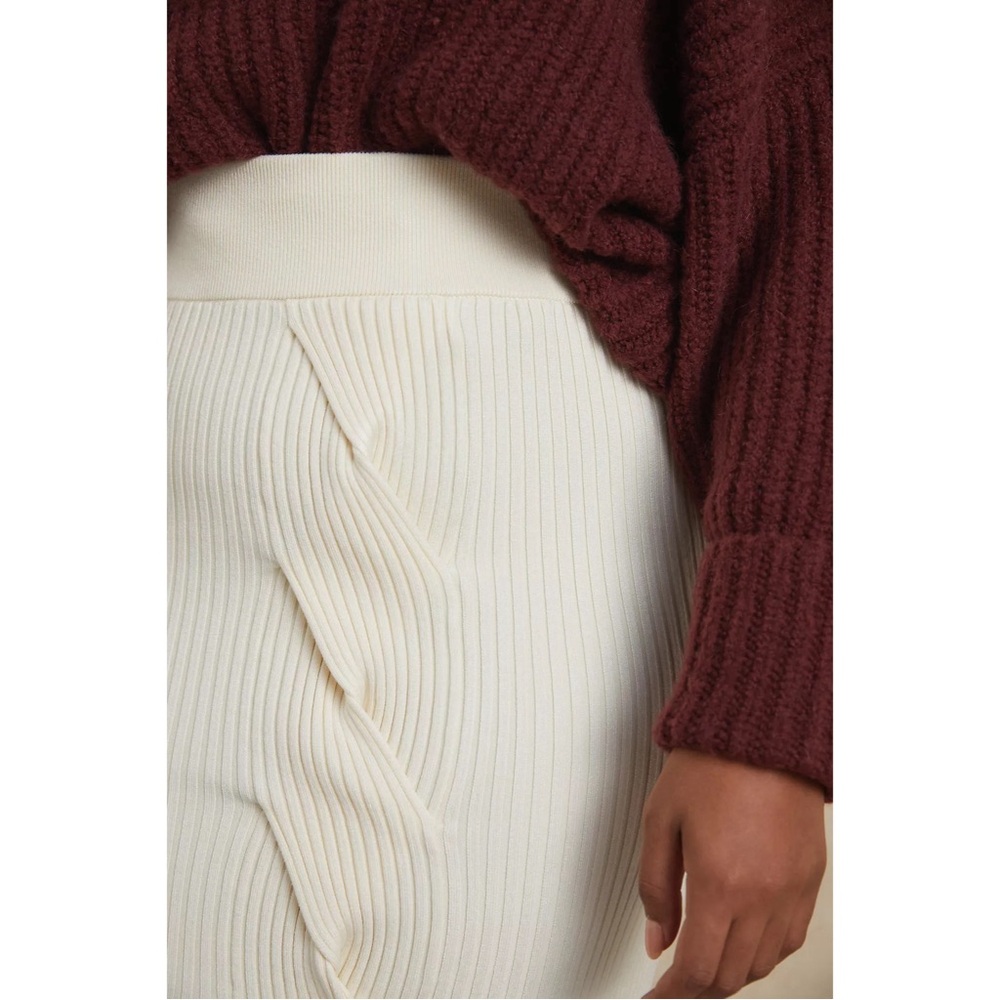 Anthropologie Maeve Desiree Knit Midi Skirt NWT SIZ XL-1X - Picture 2 of 16